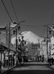 モノクロ富士山