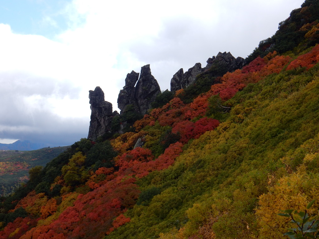 黒岳　まねき岩