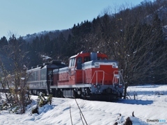 雪景色（プッシュプル）