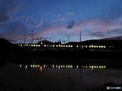 夕暮れの時
