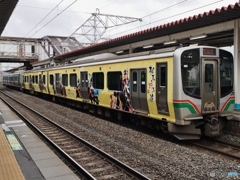 ラッピング電車