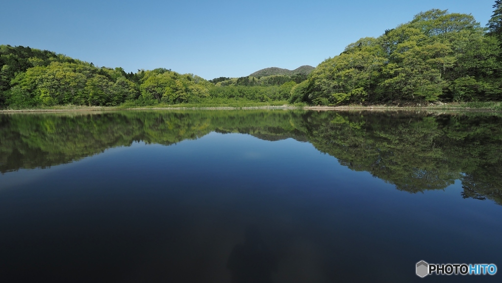 水鏡の堤