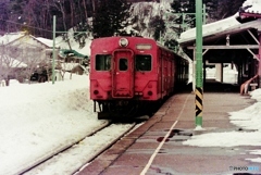 弥彦駅　ホーム