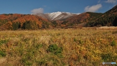 冠雪の山