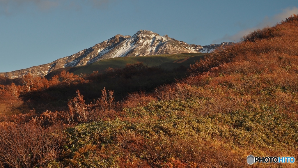 鳥海山　山頂遠望
