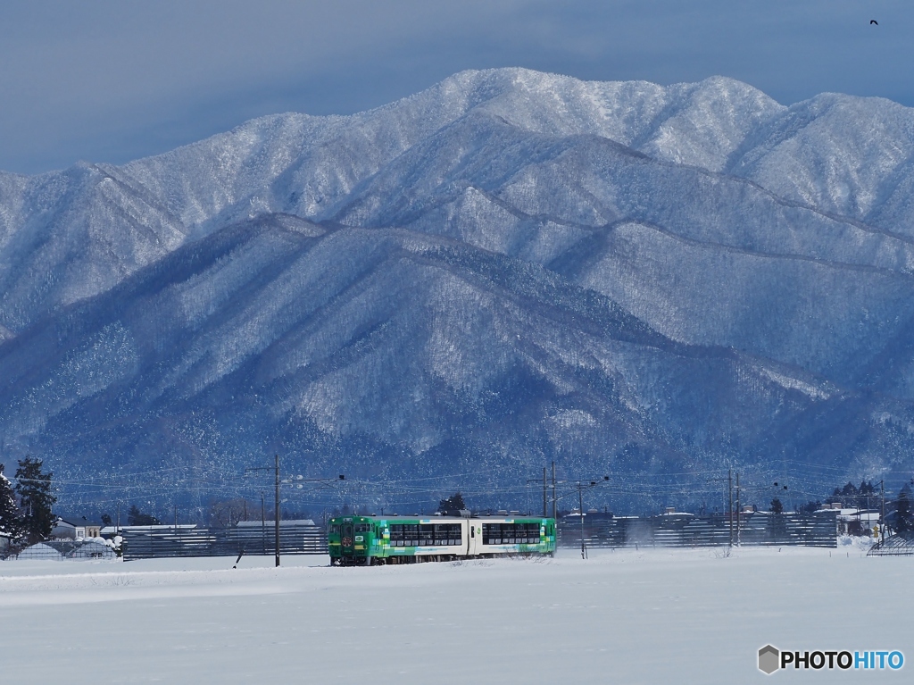 雪原を行く