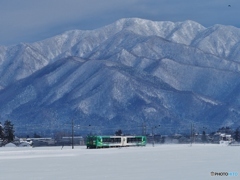雪原を行く