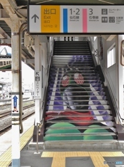 石巻駅の跨線橋