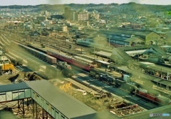 デパートからの風景（八王子駅）