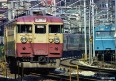 ４５５系と１０３系