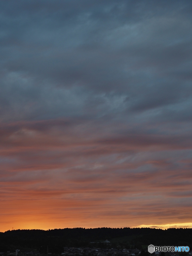 ９月９日の夕方