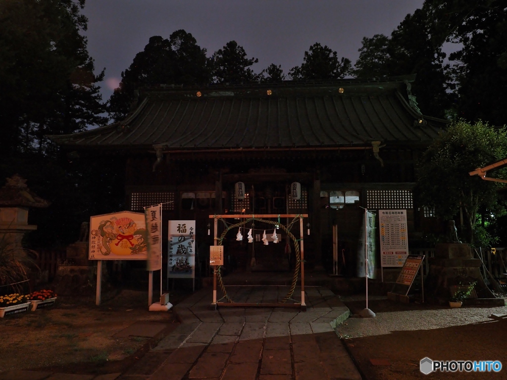 夜の神社