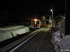 只見線　会津柳津駅