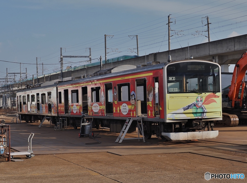 新幹線とコラボ