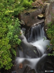公園の滝