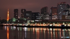 築地と東京タワー