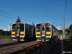 列車交換