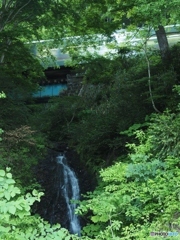 滝と鉄道