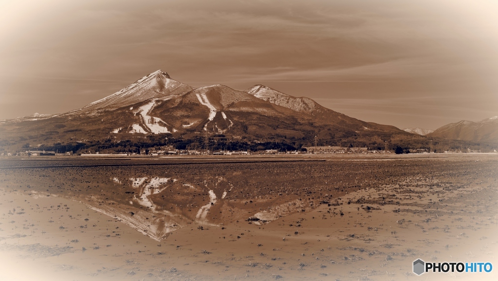 ジェントルセピア　磐梯山