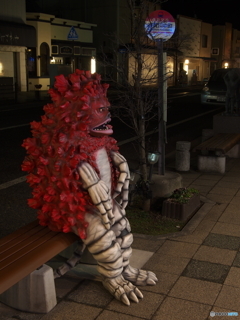バス待ち！