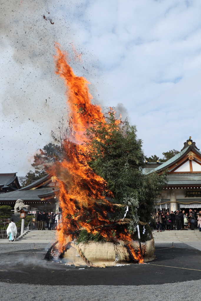 とんど祭り③