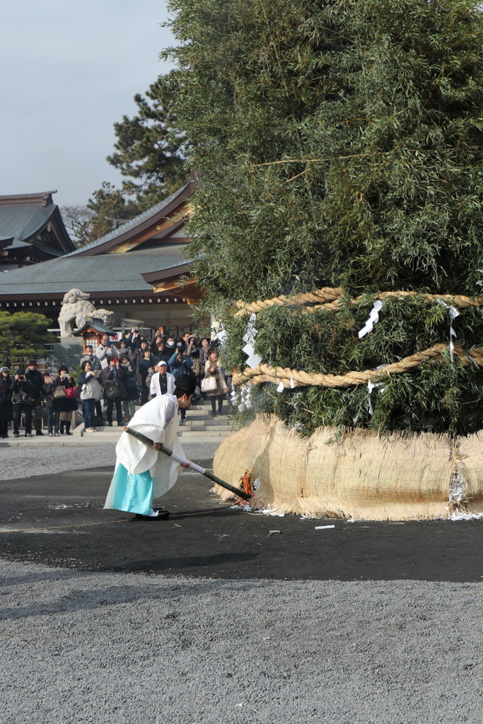 とんど祭り②