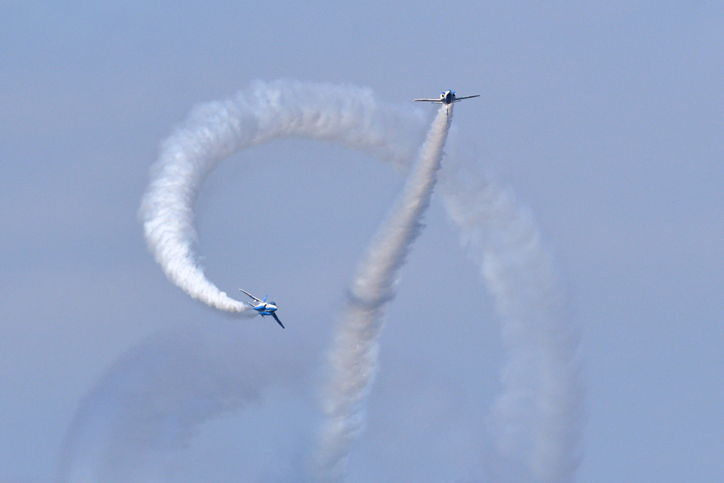 2019築城基地航空祭～休憩・青空とブルーインパルス③～