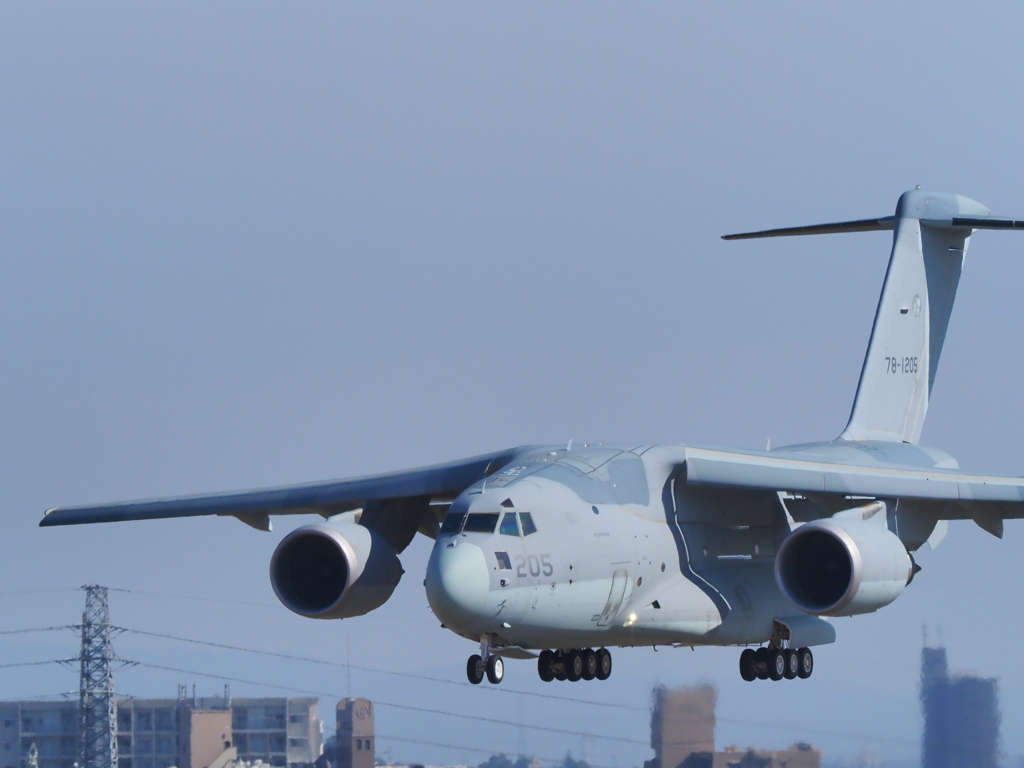 2018小牧基地オープンベースにＣ－２飛来（２）