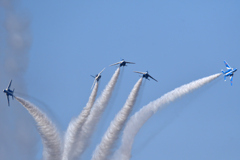 2019築城基地航空祭～休憩・青空とブルーインパルス⑤～