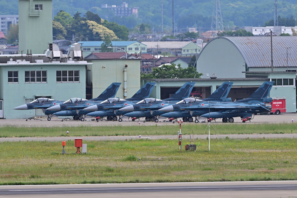 百里基地から出張訓練で・・・