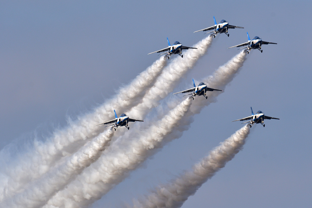 2019築城基地航空祭～休憩・青空とブルーインパルス④～