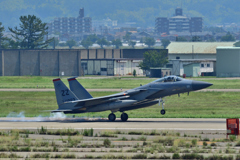 米軍嘉手納基地所属Ｆ-１５が小松基地に・・・（３）