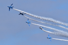 2019築城基地航空祭～休憩・青空とブルーインパルス⑦～