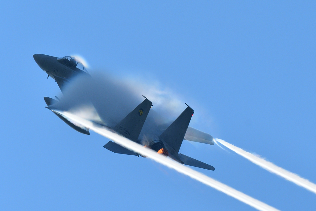 小松基地航空祭～３０６ｓｑ機動飛行とヴェイパー～⑥