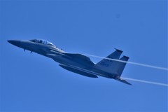 嘉手納基地Ｆ-１５と小松基地機合同訓練（５）