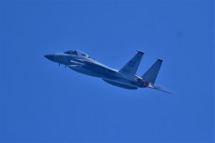 嘉手納基地Ｆ-１５と小松基地機合同訓練（６）