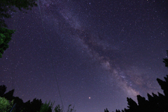 初めて！の天の川と満点の星