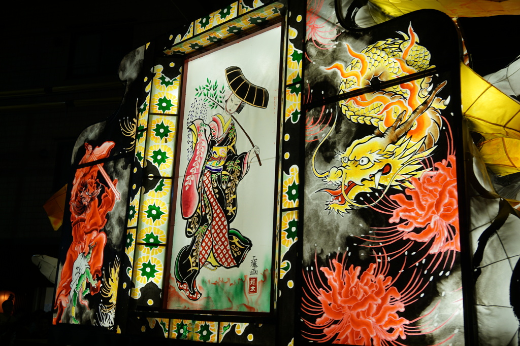 立川 羽衣町ねぶた祭り