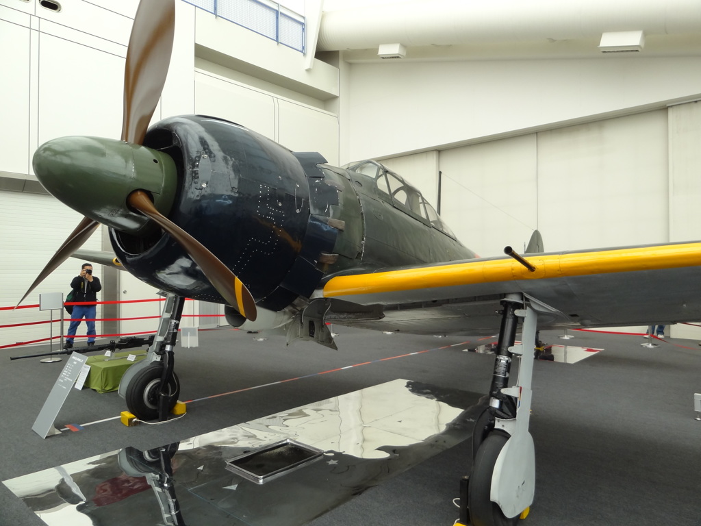 零式艦上戦闘機 52型　所沢航空公園にて