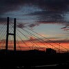 今日の夕日