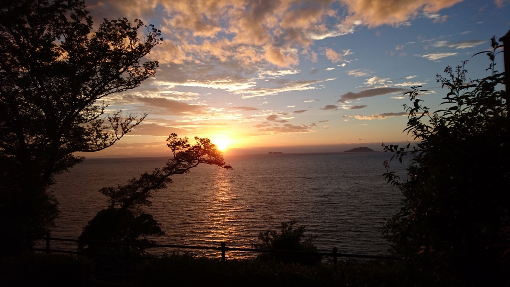 奥伊根の夕景