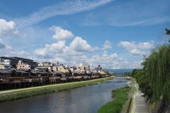 京自慢 山紫水明 鴨河原