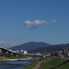 秋晴れや 鴨川ウォーク 心地よし