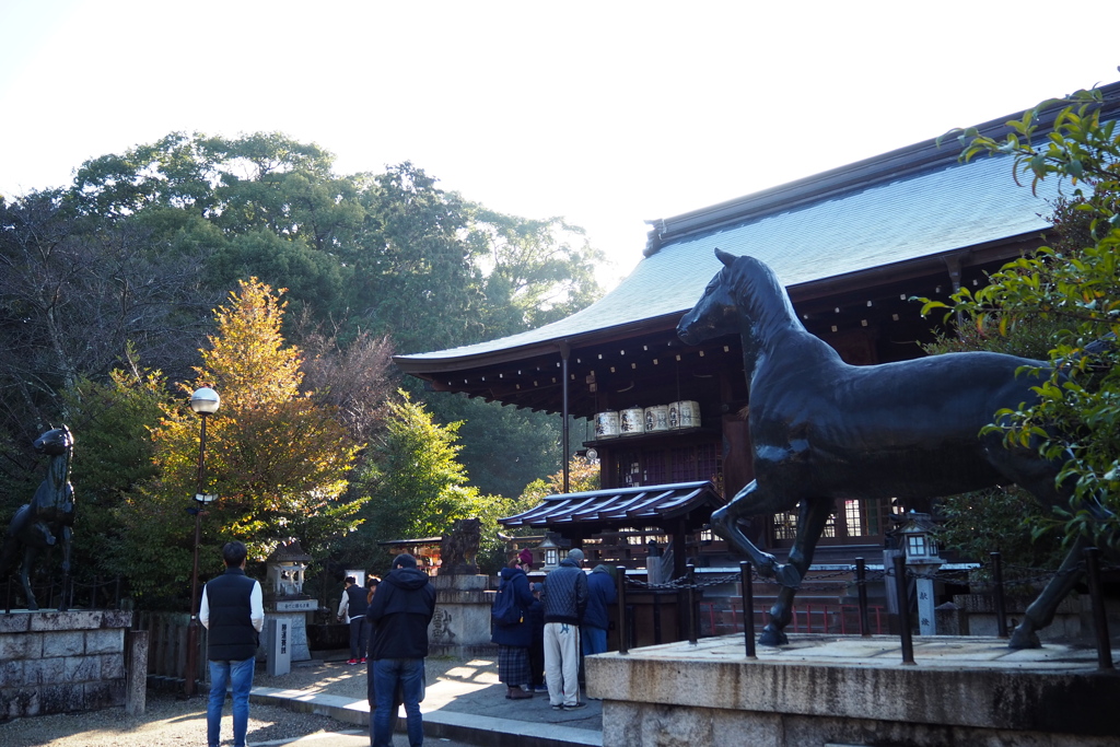 初ウォーク 五福めぐりに 運託す ①乃木神社