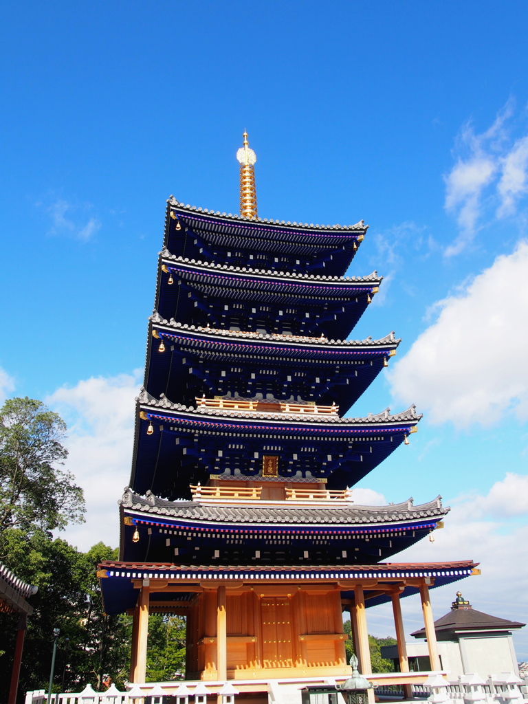 初見参 龍が住むのか 青の塔