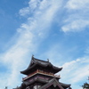 爽やかや 台風一過の 秋の空