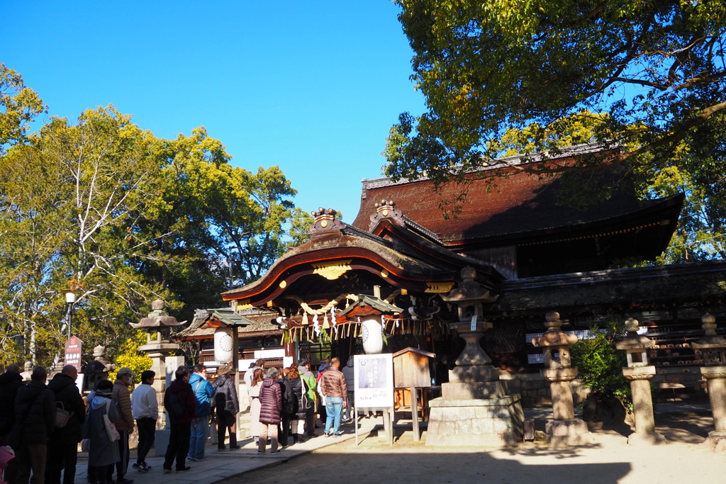 初ウォーク 五福めぐりに 運託す ⑤藤森神社