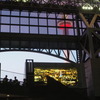 梅雨晴れの 京都駅ビル 黄昏時