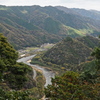 晩秋の 笠置山から 見る眺め
