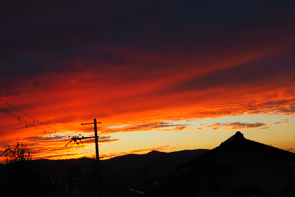 マジカルや 夕焼け美し 五分間